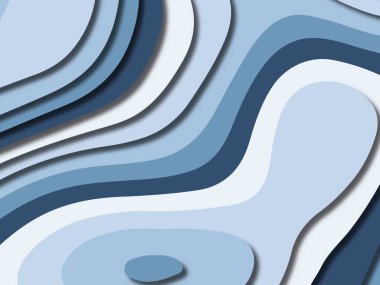 kağıt ile 3D arka plan şekilleri kesim. Soyut kağıt kitap kapağı için şablon arka plan bölmek. Kağıt arka plan kes. Soyut gerçekçi kağıt dekorasyon tasarımı için