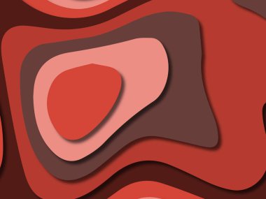 kağıt ile 3D arka plan şekilleri kesim. Soyut kağıt kitap kapağı için şablon arka plan bölmek. Kağıt arka plan kes. Soyut gerçekçi kağıt dekorasyon tasarımı için