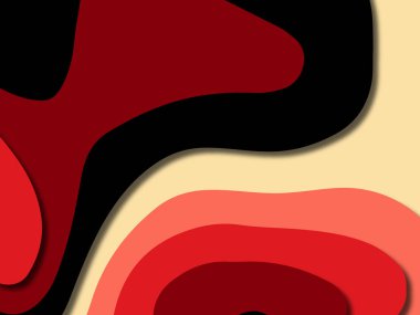 kağıt ile 3D arka plan şekilleri kesim. Soyut kağıt kitap kapağı için şablon arka plan bölmek. Kağıt arka plan kes. Soyut gerçekçi kağıt dekorasyon tasarımı için