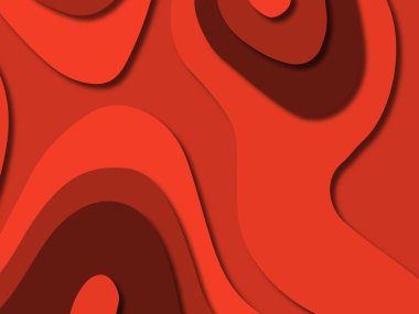 kağıt ile 3D arka plan şekilleri kesim. Soyut kağıt kitap kapağı için şablon arka plan bölmek. Kağıt arka plan kes. Soyut gerçekçi kağıt dekorasyon tasarımı için