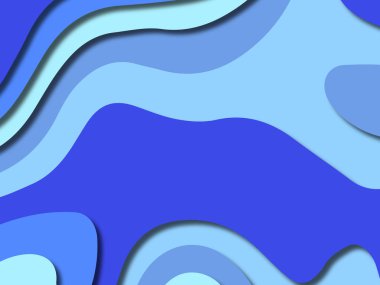 kağıt ile 3D arka plan şekilleri kesim. Soyut kağıt kitap kapağı için şablon arka plan bölmek. Kağıt arka plan kes. Soyut gerçekçi kağıt dekorasyon tasarımı için