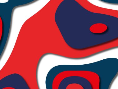 kağıt ile 3D arka plan şekilleri kesim. Soyut kağıt kitap kapağı için şablon arka plan bölmek. Kağıt arka plan kes. Soyut gerçekçi kağıt dekorasyon tasarımı için