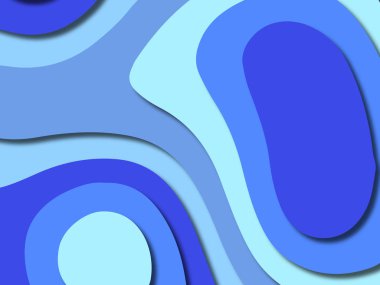 kağıt ile 3D arka plan şekilleri kesim. Soyut kağıt kitap kapağı için şablon arka plan bölmek. Kağıt arka plan kes. Soyut gerçekçi kağıt dekorasyon tasarımı için