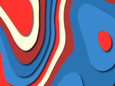 kağıt ile 3D arka plan şekilleri kesim. Soyut kağıt kitap kapağı için şablon arka plan bölmek. Kağıt arka plan kes. Soyut gerçekçi kağıt dekorasyon tasarımı için