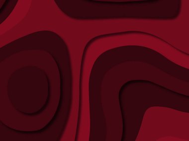 kağıt ile 3D arka plan şekilleri kesim. Soyut kağıt kitap kapağı için şablon arka plan bölmek. Kağıt arka plan kes. Soyut gerçekçi kağıt dekorasyon tasarımı için