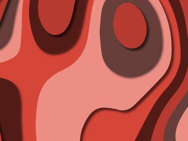 kağıt ile 3D arka plan şekilleri kesim. Soyut kağıt kitap kapağı için şablon arka plan bölmek. Kağıt arka plan kes. Soyut gerçekçi kağıt dekorasyon tasarımı için