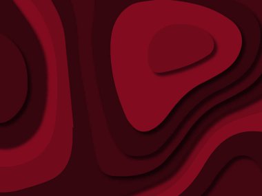 kağıt ile 3D arka plan şekilleri kesim. Soyut kağıt kitap kapağı için şablon arka plan bölmek. Kağıt arka plan kes. Soyut gerçekçi kağıt dekorasyon tasarımı için