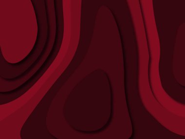 kağıt ile 3D arka plan şekilleri kesim. Soyut kağıt kitap kapağı için şablon arka plan bölmek. Kağıt arka plan kes. Soyut gerçekçi kağıt dekorasyon tasarımı için