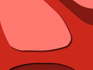 kağıt ile 3D arka plan şekilleri kesim. Soyut kağıt kitap kapağı için şablon arka plan bölmek. Kağıt arka plan kes. Soyut gerçekçi kağıt dekorasyon tasarımı için