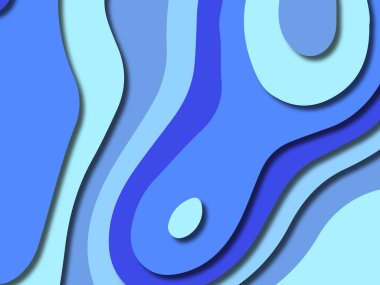 kağıt ile 3D arka plan şekilleri kesim. Soyut kağıt kitap kapağı için şablon arka plan bölmek. Kağıt arka plan kes. Soyut gerçekçi kağıt dekorasyon tasarımı için