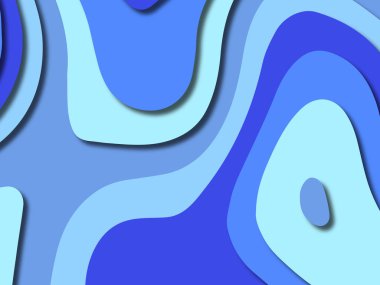 kağıt ile 3D arka plan şekilleri kesim. Soyut kağıt kitap kapağı için şablon arka plan bölmek. Kağıt arka plan kes. Soyut gerçekçi kağıt dekorasyon tasarımı için