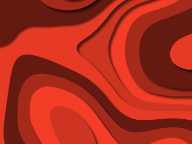 kağıt ile 3D arka plan şekilleri kesim. Soyut kağıt kitap kapağı için şablon arka plan bölmek. Kağıt arka plan kes. Soyut gerçekçi kağıt dekorasyon tasarımı için