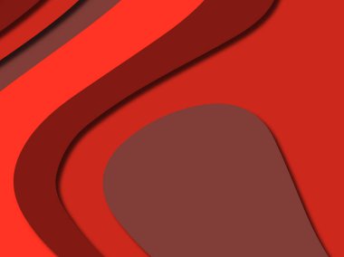 kağıt ile 3D arka plan şekilleri kesim. Soyut kağıt kitap kapağı için şablon arka plan bölmek. Kağıt arka plan kes. Soyut gerçekçi kağıt dekorasyon tasarımı için