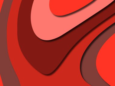 kağıt ile 3D arka plan şekilleri kesim. Soyut kağıt kitap kapağı için şablon arka plan bölmek. Kağıt arka plan kes. Soyut gerçekçi kağıt dekorasyon tasarımı için