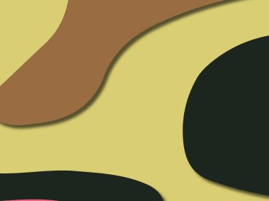 kağıt ile 3D arka plan şekilleri kesim. Soyut kağıt kitap kapağı için şablon arka plan bölmek. Kağıt arka plan kes. Soyut gerçekçi kağıt dekorasyon tasarımı için