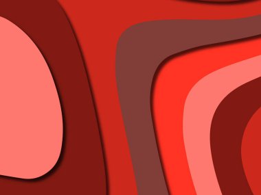 kağıt ile 3D arka plan şekilleri kesim. Soyut kağıt kitap kapağı için şablon arka plan bölmek. Kağıt arka plan kes. Soyut gerçekçi kağıt dekorasyon tasarımı için