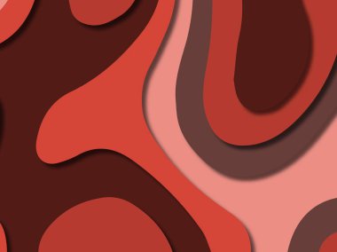 kağıt ile 3D arka plan şekilleri kesim. Soyut kağıt kitap kapağı için şablon arka plan bölmek. Kağıt arka plan kes. Soyut gerçekçi kağıt dekorasyon tasarımı için