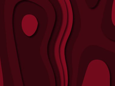 kağıt ile 3D arka plan şekilleri kesim. Soyut kağıt kitap kapağı için şablon arka plan bölmek. Kağıt arka plan kes. Soyut gerçekçi kağıt dekorasyon tasarımı için