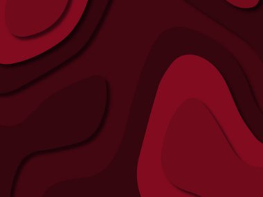 kağıt ile 3D arka plan şekilleri kesim. Soyut kağıt kitap kapağı için şablon arka plan bölmek. Kağıt arka plan kes. Soyut gerçekçi kağıt dekorasyon tasarımı için