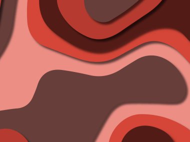 kağıt ile 3D arka plan şekilleri kesim. Soyut kağıt kitap kapağı için şablon arka plan bölmek. Kağıt arka plan kes. Soyut gerçekçi kağıt dekorasyon tasarımı için