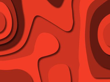 kağıt ile 3D arka plan şekilleri kesim. Soyut kağıt kitap kapağı için şablon arka plan bölmek. Kağıt arka plan kes. Soyut gerçekçi kağıt dekorasyon tasarımı için