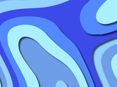 kağıt ile 3D arka plan şekilleri kesim. Soyut kağıt kitap kapağı için şablon arka plan bölmek. Kağıt arka plan kes. Soyut gerçekçi kağıt dekorasyon tasarımı için