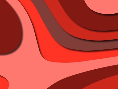 kağıt ile 3D arka plan şekilleri kesim. Soyut kağıt kitap kapağı için şablon arka plan bölmek. Kağıt arka plan kes. Soyut gerçekçi kağıt dekorasyon tasarımı için