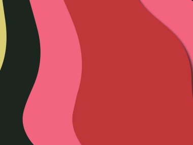 kağıt ile 3D arka plan şekilleri kesim. Soyut kağıt kitap kapağı için şablon arka plan bölmek. Kağıt arka plan kes. Soyut gerçekçi kağıt dekorasyon tasarımı için