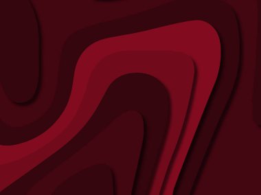 kağıt ile 3D arka plan şekilleri kesim. Soyut kağıt kitap kapağı için şablon arka plan bölmek. Kağıt arka plan kes. Soyut gerçekçi kağıt dekorasyon tasarımı için