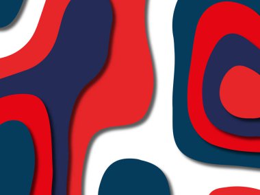 kağıt ile 3D arka plan şekilleri kesim. Soyut kağıt kitap kapağı için şablon arka plan bölmek. Kağıt arka plan kes. Soyut gerçekçi kağıt dekorasyon tasarımı için