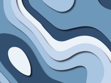 kağıt ile 3D arka plan şekilleri kesim. Soyut kağıt kitap kapağı için şablon arka plan bölmek. Kağıt arka plan kes. Soyut gerçekçi kağıt dekorasyon tasarımı için