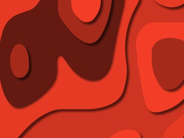 kağıt ile 3D arka plan şekilleri kesim. Soyut kağıt kitap kapağı için şablon arka plan bölmek. Kağıt arka plan kes. Soyut gerçekçi kağıt dekorasyon tasarımı için