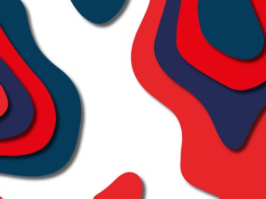 kağıt ile 3D arka plan şekilleri kesim. Soyut kağıt kitap kapağı için şablon arka plan bölmek. Kağıt arka plan kes. Soyut gerçekçi kağıt dekorasyon tasarımı için