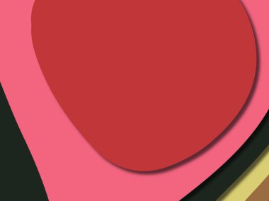 kağıt ile 3D arka plan şekilleri kesim. Soyut kağıt kitap kapağı için şablon arka plan bölmek. Kağıt arka plan kes. Soyut gerçekçi kağıt dekorasyon tasarımı için