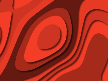 kağıt ile 3D arka plan şekilleri kesim. Soyut kağıt kitap kapağı için şablon arka plan bölmek. Kağıt arka plan kes. Soyut gerçekçi kağıt dekorasyon tasarımı için