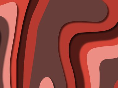 kağıt ile 3D arka plan şekilleri kesim. Soyut kağıt kitap kapağı için şablon arka plan bölmek. Kağıt arka plan kes. Soyut gerçekçi kağıt dekorasyon tasarımı için