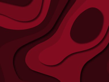 kağıt ile 3D arka plan şekilleri kesim. Soyut kağıt kitap kapağı için şablon arka plan bölmek. Kağıt arka plan kes. Soyut gerçekçi kağıt dekorasyon tasarımı için