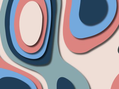 kağıt ile 3D arka plan şekilleri kesim. Soyut kağıt kitap kapağı için şablon arka plan bölmek. Kağıt arka plan kes. Soyut gerçekçi kağıt dekorasyon tasarımı için