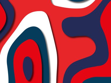 kağıt ile 3D arka plan şekilleri kesim. Soyut kağıt kitap kapağı için şablon arka plan bölmek. Kağıt arka plan kes. Soyut gerçekçi kağıt dekorasyon tasarımı için