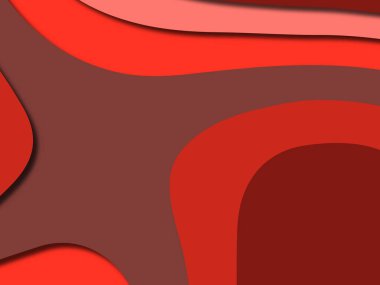 kağıt ile 3D arka plan şekilleri kesim. Soyut kağıt kitap kapağı için şablon arka plan bölmek. Kağıt arka plan kes. Soyut gerçekçi kağıt dekorasyon tasarımı için