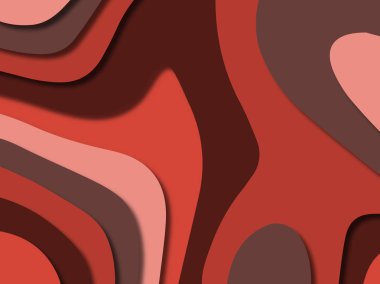 kağıt ile 3D arka plan şekilleri kesim. Soyut kağıt kitap kapağı için şablon arka plan bölmek. Kağıt arka plan kes. Soyut gerçekçi kağıt dekorasyon tasarımı için