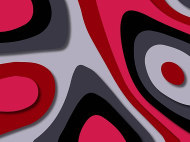 kağıt ile 3D arka plan şekilleri kesim. Soyut kağıt kitap kapağı için şablon arka plan bölmek. Kağıt arka plan kes. Soyut gerçekçi kağıt dekorasyon tasarımı için