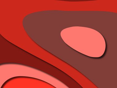 kağıt ile 3D arka plan şekilleri kesim. Soyut kağıt kitap kapağı için şablon arka plan bölmek. Kağıt arka plan kes. Soyut gerçekçi kağıt dekorasyon tasarımı için