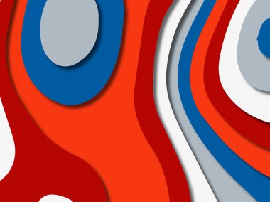 kağıt ile 3D arka plan şekilleri kesim. Soyut kağıt kitap kapağı için şablon arka plan bölmek. Kağıt arka plan kes. Soyut gerçekçi kağıt dekorasyon tasarımı için