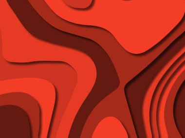 kağıt ile 3D arka plan şekilleri kesim. Soyut kağıt kitap kapağı için şablon arka plan bölmek. Kağıt arka plan kes. Soyut gerçekçi kağıt dekorasyon tasarımı için