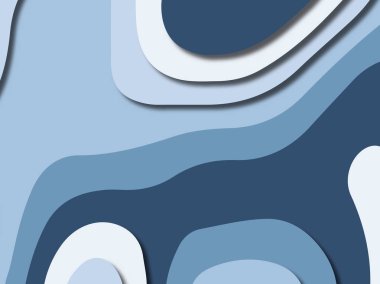 kağıt ile 3D arka plan şekilleri kesim. Soyut kağıt kitap kapağı için şablon arka plan bölmek. Kağıt arka plan kes. Soyut gerçekçi kağıt dekorasyon tasarımı için