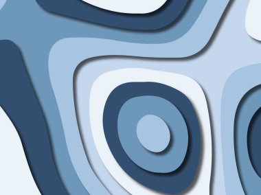 kağıt ile 3D arka plan şekilleri kesim. Soyut kağıt kitap kapağı için şablon arka plan bölmek. Kağıt arka plan kes. Soyut gerçekçi kağıt dekorasyon tasarımı için