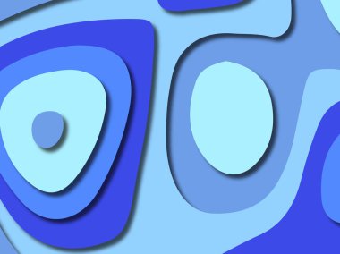 kağıt ile 3D arka plan şekilleri kesim. Soyut kağıt kitap kapağı için şablon arka plan bölmek. Kağıt arka plan kes. Soyut gerçekçi kağıt dekorasyon tasarımı için