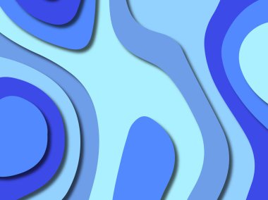 kağıt ile 3D arka plan şekilleri kesim. Soyut kağıt kitap kapağı için şablon arka plan bölmek. Kağıt arka plan kes. Soyut gerçekçi kağıt dekorasyon tasarımı için