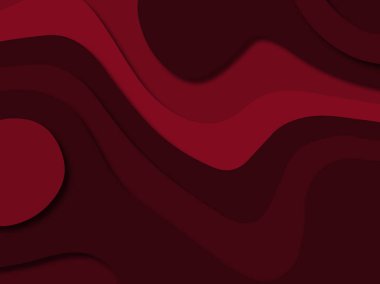 kağıt ile 3D arka plan şekilleri kesim. Soyut kağıt kitap kapağı için şablon arka plan bölmek. Kağıt arka plan kes. Soyut gerçekçi kağıt dekorasyon tasarımı için